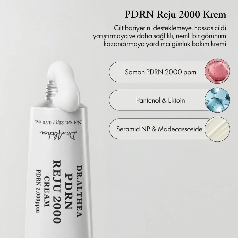 Dr. Althea PDRN Reju 2000 Cream - PDRN Yenileyici Kremi 20g