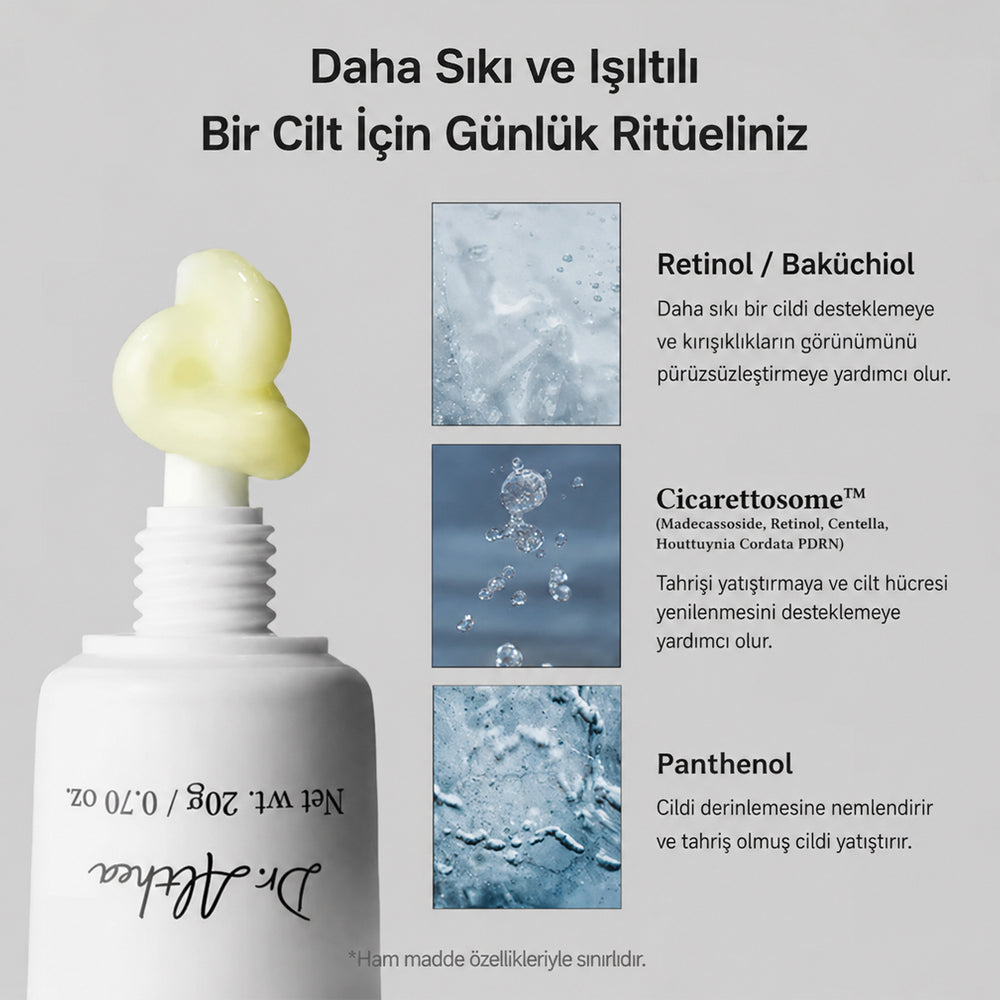 Dr. Althea Pure Retinol 0.15% Cream - Cilt Yenileme Kremi 20g