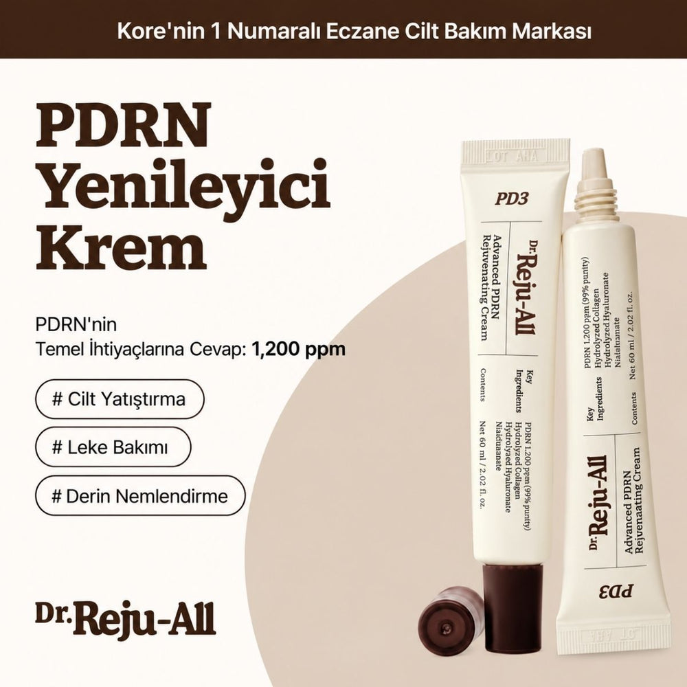 Dr.Reju-All Advanced PDRN Rejuvenating Cream Max - PDRN İçeren Yenileyici ve Onarıcı Yüz Kremi 60ml