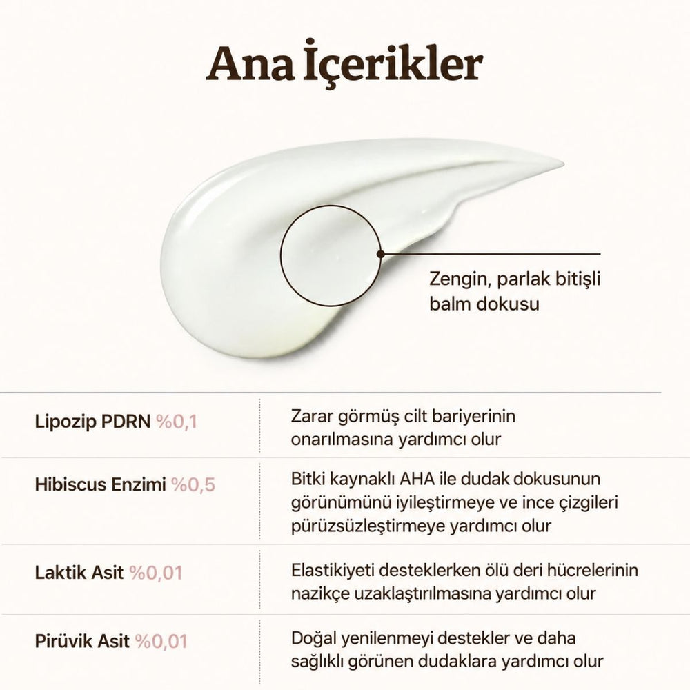 Dr.Reju-All Advanced PDRN Rejuvenating Lip Serum - PDRN İçeren Nemlendirici ve Onarıcı Dudak Serumu 10ml
