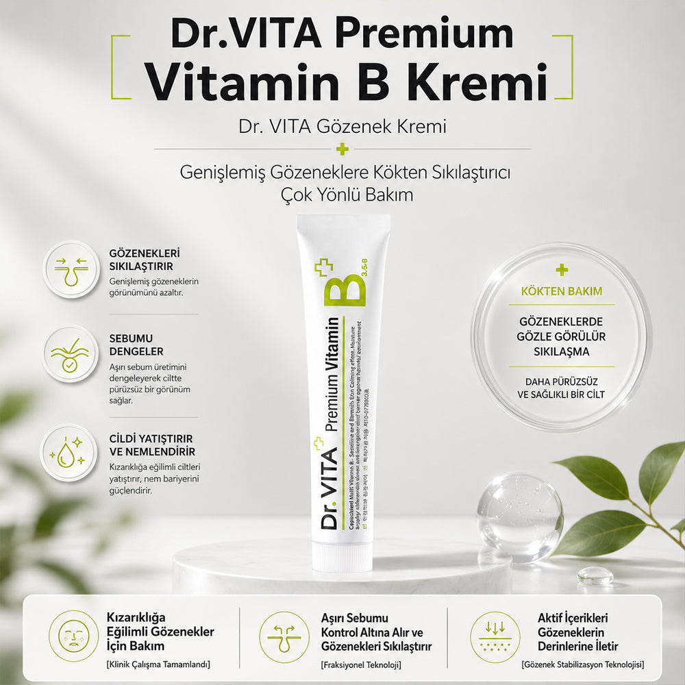 [DAYCELL] Dr.VITA Premium Vita B Gözenek & Sebum Kremi 30 ml