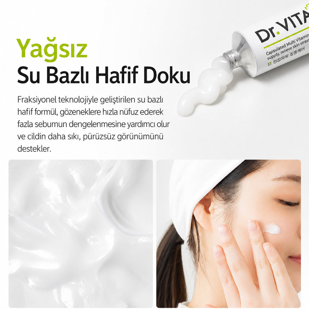 [DAYCELL] Dr.VITA Premium Vita B Gözenek & Sebum Kremi 30 ml