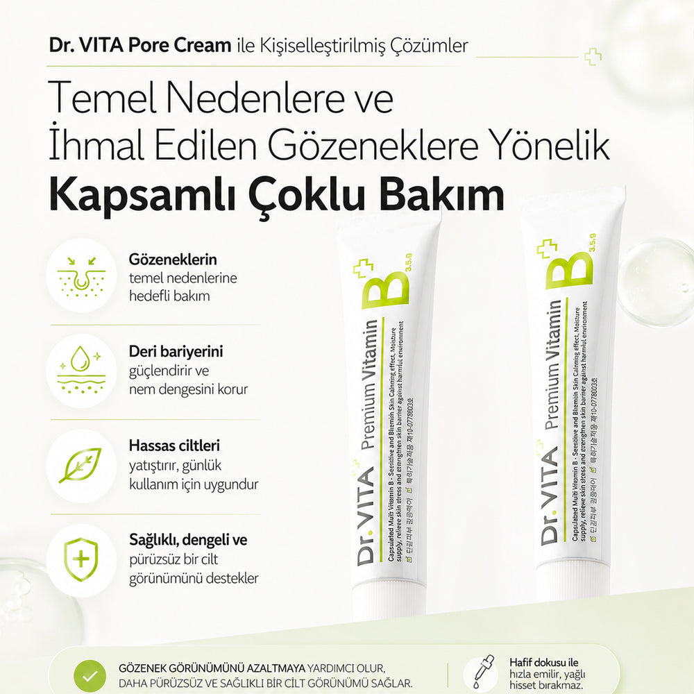 [DAYCELL] Dr.VITA Premium Vita B Gözenek & Sebum Kremi 30 ml