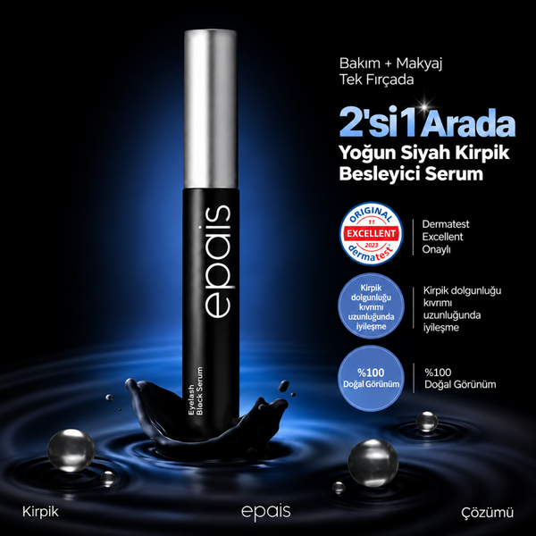 Epais Eyelash Black Serum - Besleyici Kirpik Serumu 15ml