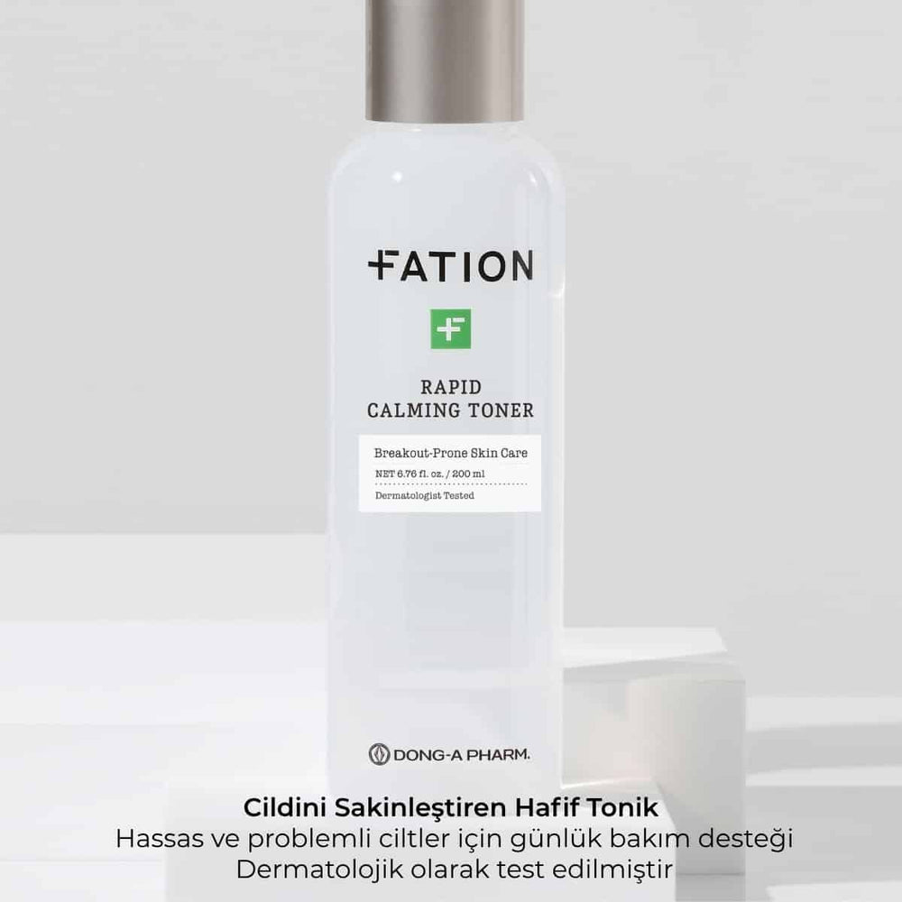 FATION Rapid Calming Toner - PHA ve LHA Toner 200ml