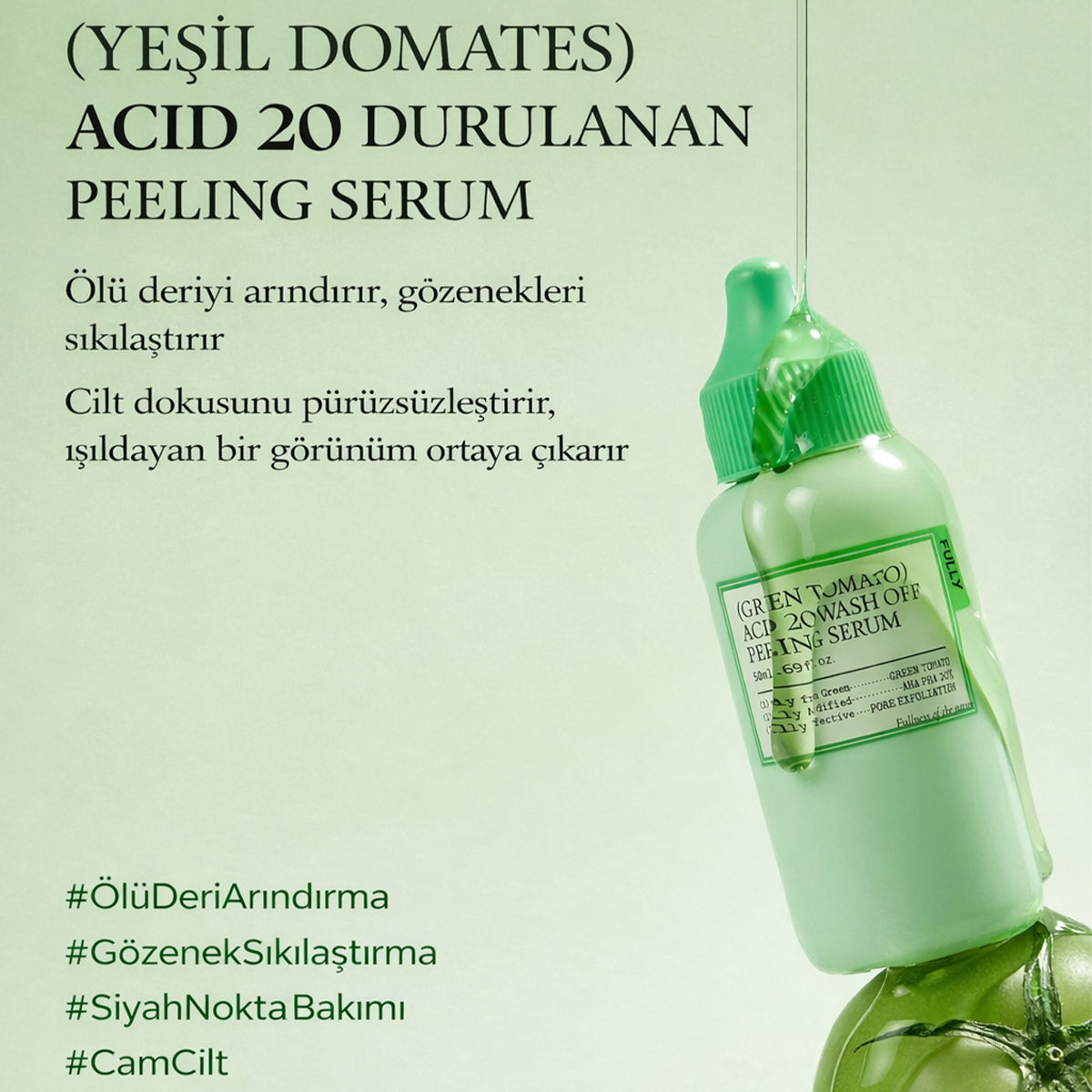 Fully Acid 20 İle 60 Saniyede Derin Peeling