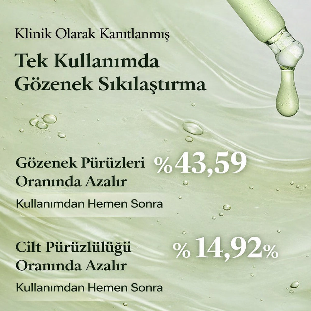 Fully Green Tomato Serum İle Cam Cilt Etkisi