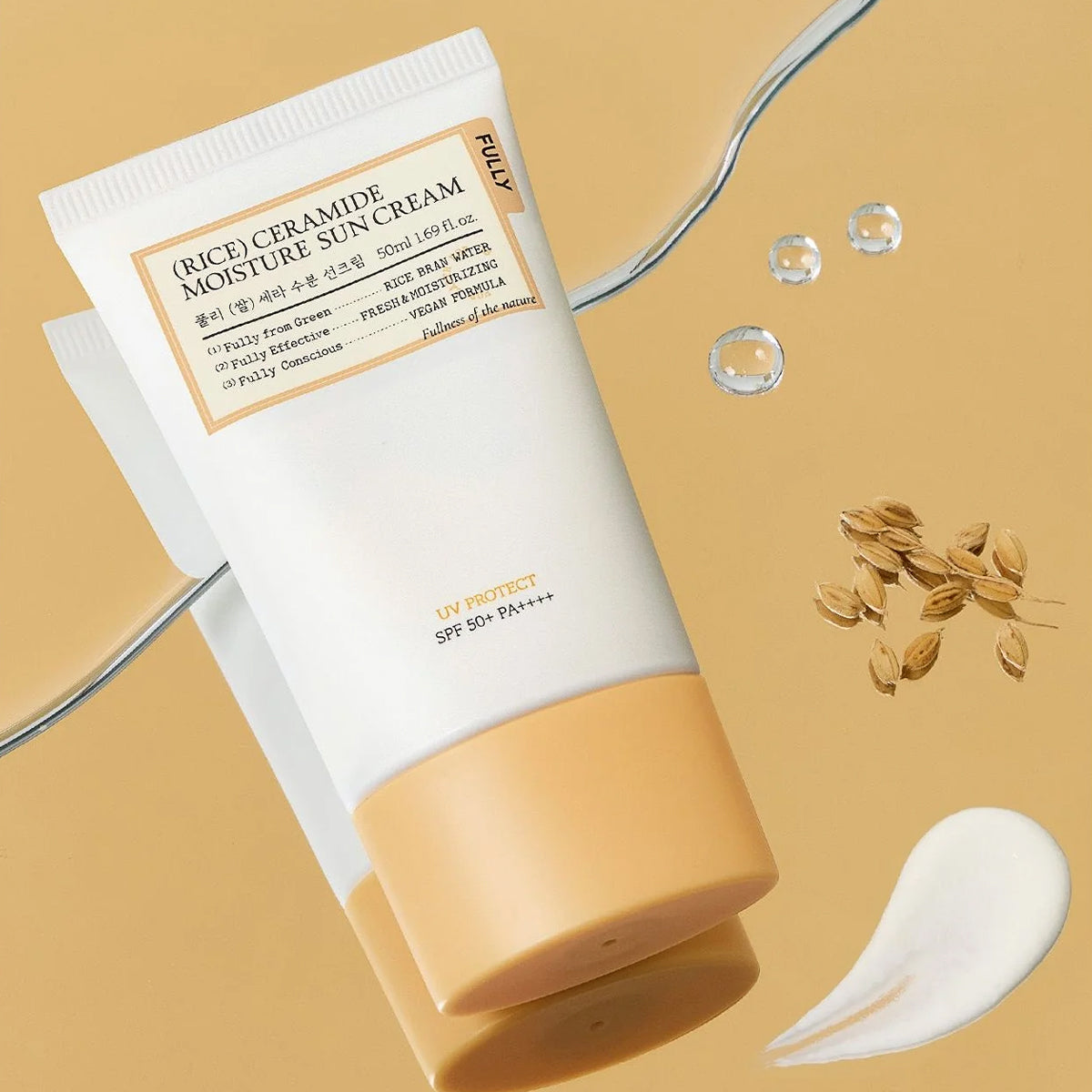 Fully Rice Ceramide Sun Cream SPF50 - Bariyer Güneş – Vionine