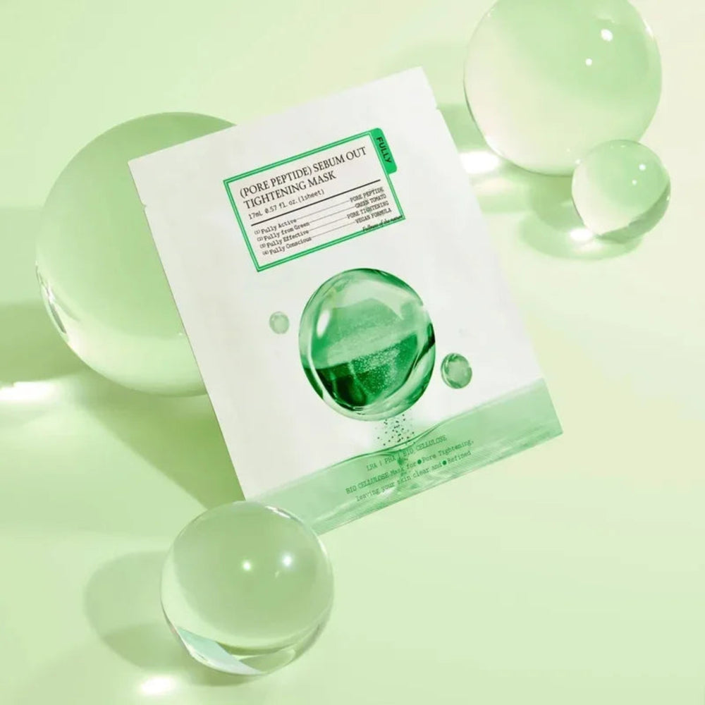FULLY Pore Peptide Sebum Out Tightening Mask - Sıkılaştırıcı Maske 17 ml x 4