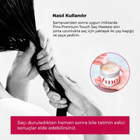 Fino Premium Touch Hair Mask - Yoğun Onarım ve Derin Nem Bakımı Saç Maskesi
