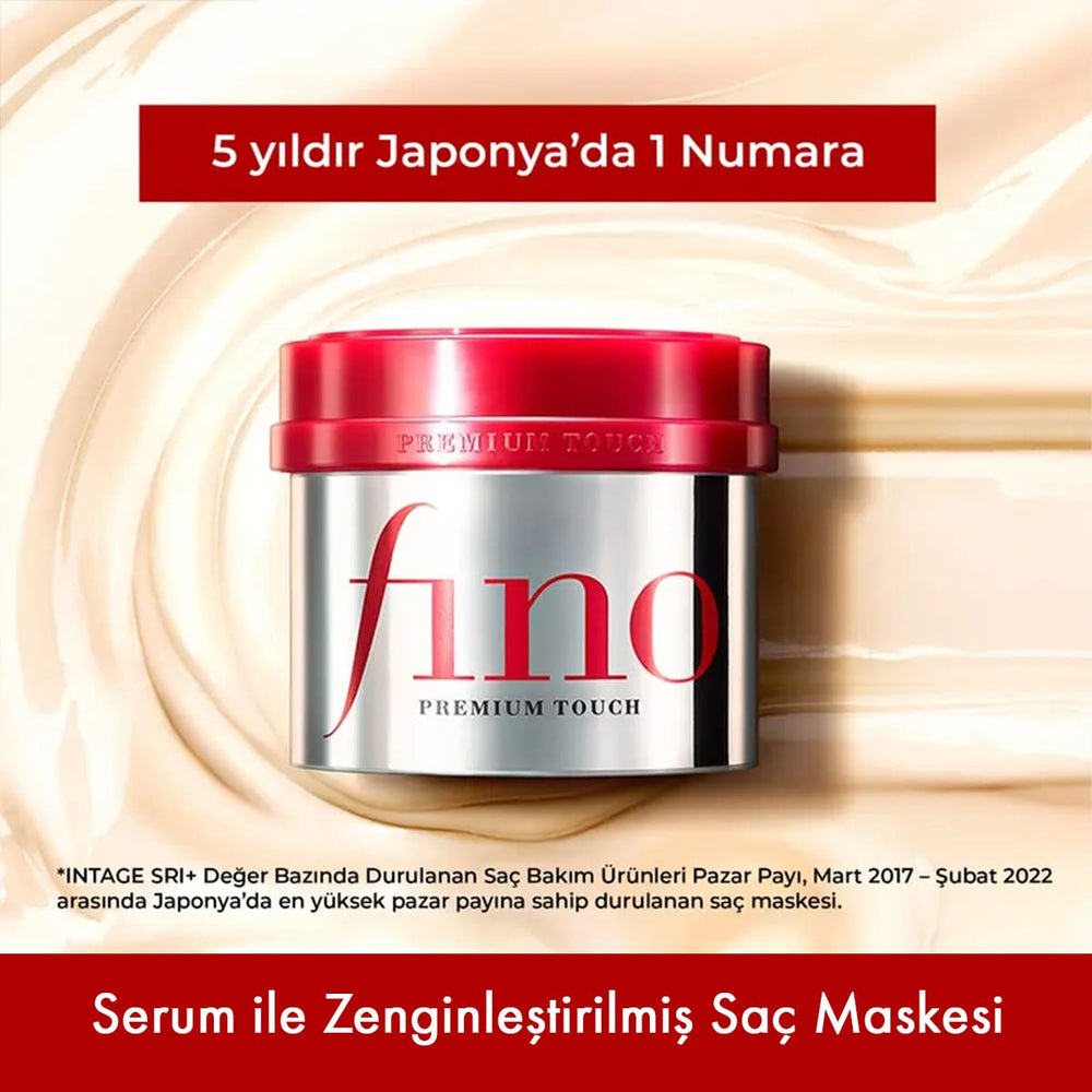 Fino Premium Touch Hair Mask - Yoğun Onarım ve Derin Nem Bakımı Saç Maskesi