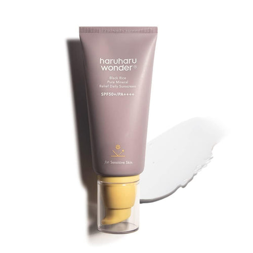 HaruHaru Wonder Black Rice Mineral Relief Sunscreen SPF50+ PA++++ - Güneş Kremi 50ml