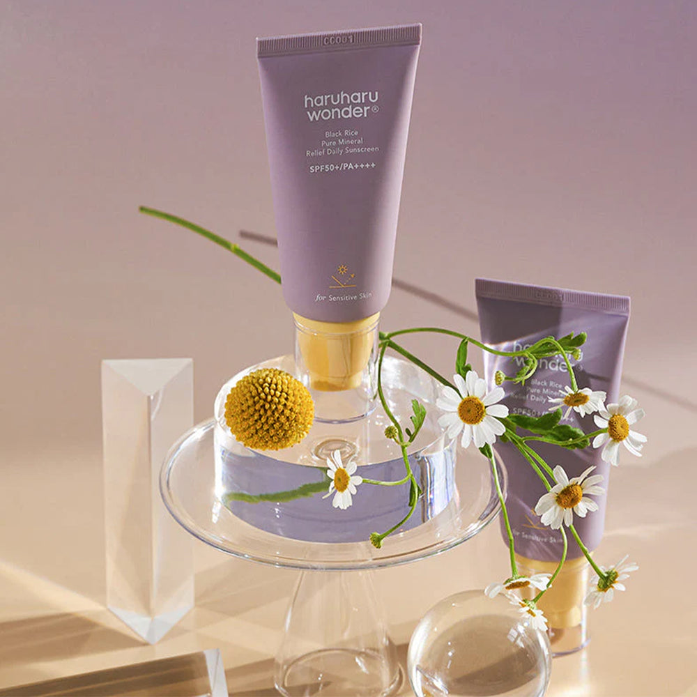 HaruHaru Wonder Black Rice Mineral Relief Sunscreen SPF50+ PA++++ - Güneş Kremi 50ml