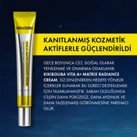 KiKiBOUBA Vita A+ Matrix Radiance Cream - A Vitamini İçeren Işıltı Kremi 20 ml