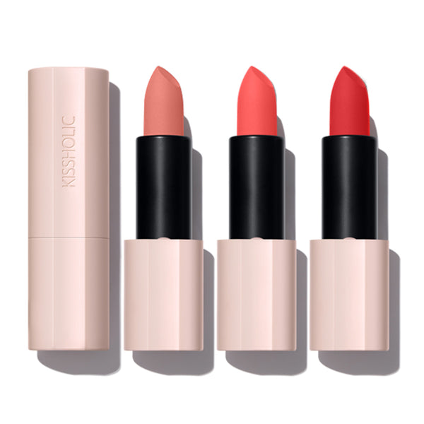 Kissholic Lipstick Matte/ Uzun Süre Dayanıklı Kadife Bitişli Mat Ruj