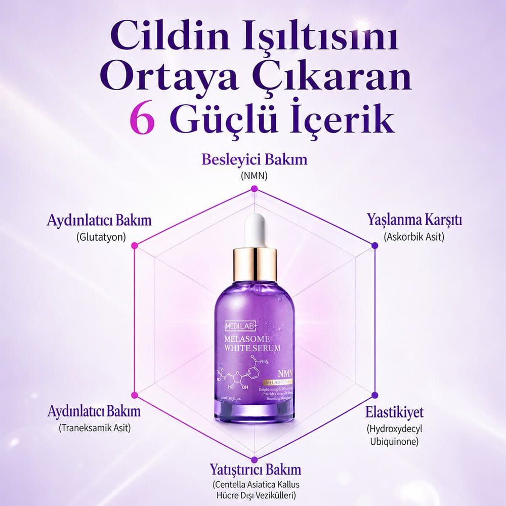 MEDI LAB Melasome Leke Görünümü & Aydınlatıcı Serum 50 ml