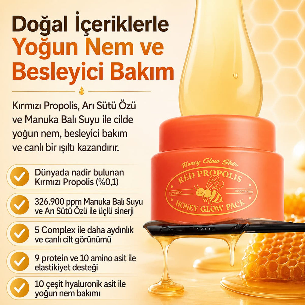 MEDI LAB Kırmızı Propolis & Bal Nem Maskesi 100 ml