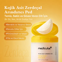 Medicube Kojic Acid Turmeric Toner Pad - Leke Karşıtı 70 Adet
