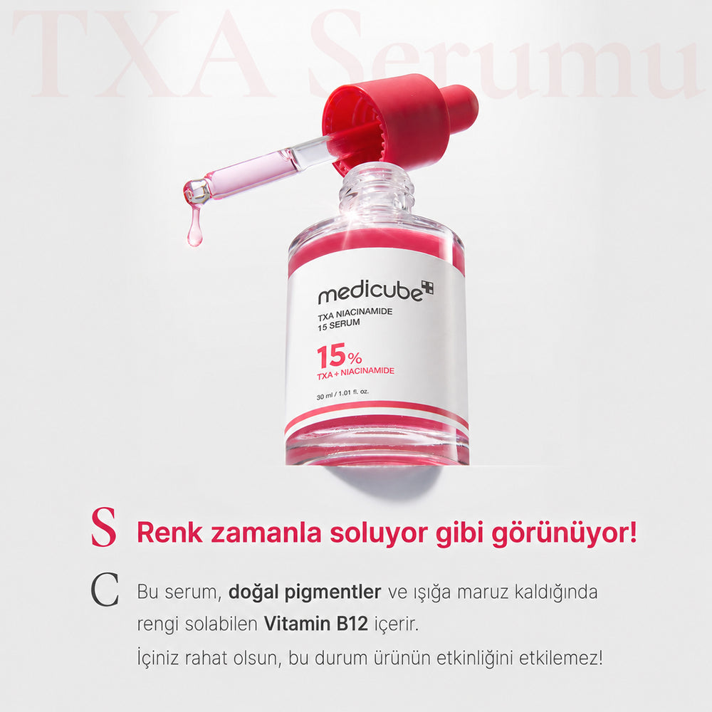 Medicube TXA Niacinamide 15 Serum - Ton Eşitleyici 30ml