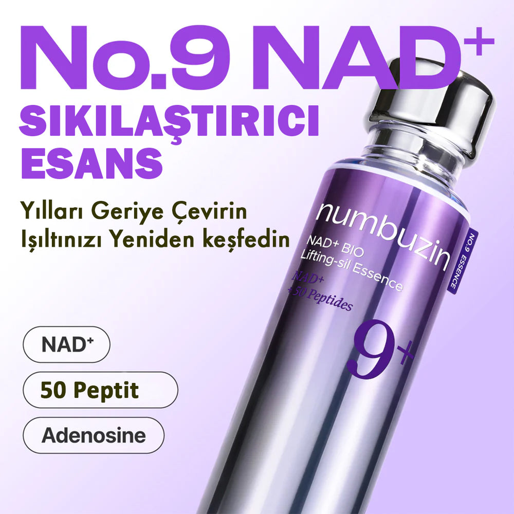 Numbuzin No.9 NAD Bio Lifting-Sil Essence - Sıkılaştırıcı 50ml
