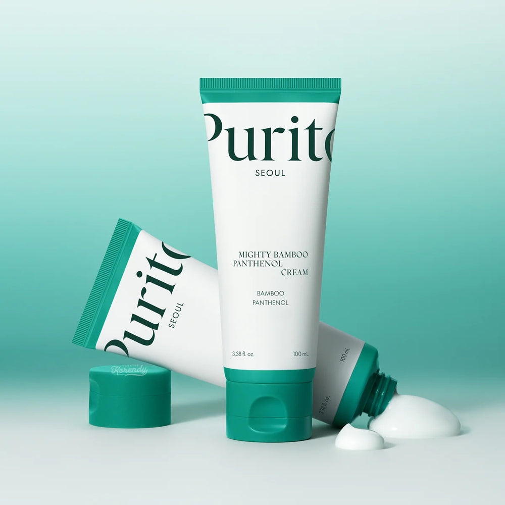 PURITO SEOUL Mighty Bamboo Panthenol Cream - Bariyer Krem 100ml