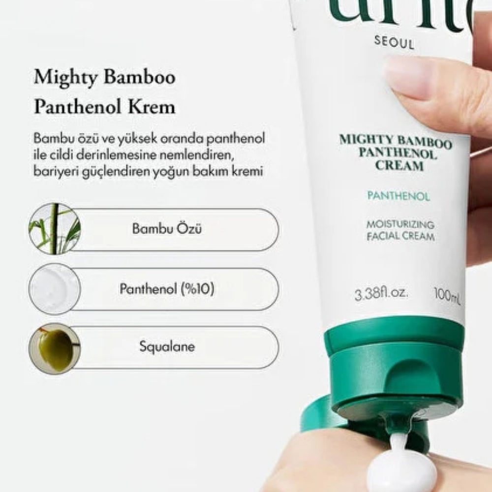 PURITO SEOUL Mighty Bamboo Panthenol Cream - Bariyer Krem 100ml