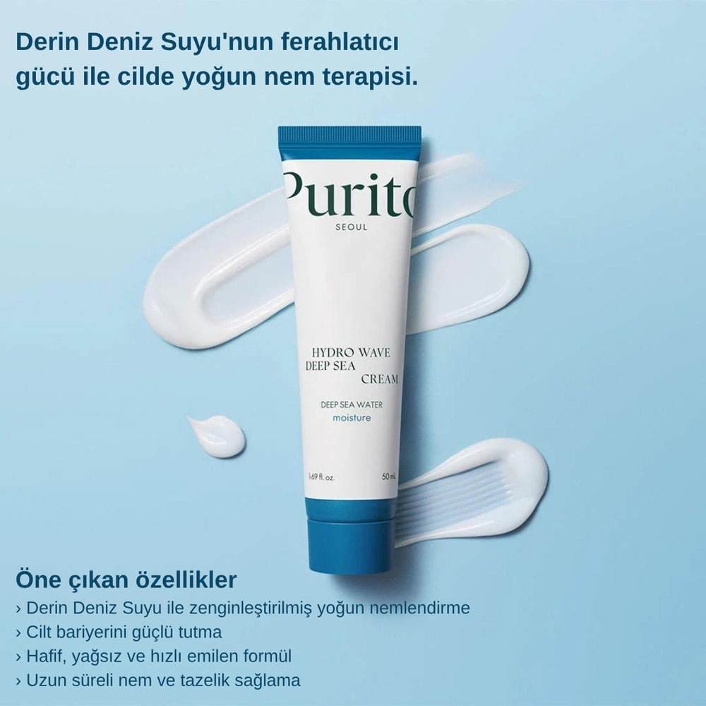 PURITO SEOUL Hydro Wave Deep Sea Cream - Nemlendirici 50ml