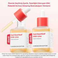 Sungboon Red Heartleaf BHA-Lino Ampul - Dengeleyici Ampul 40ml