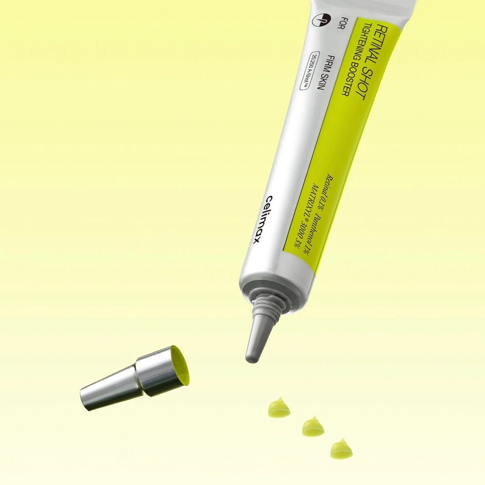 Celimax Retinal Shot Booster formül Matrixyl peptit gözenek sıkılaştırma