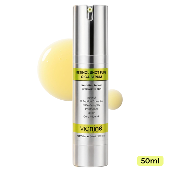 Vionine Retinol MicroShot™ Plus Cica Serum - %0,1 Retinol İçeren Cica Serum 50 ml