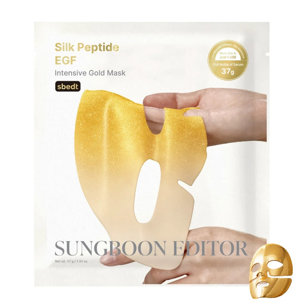 Sungboon Silk Peptide EGF Gold Mask - Sıkılaştırıcı 4 Adet