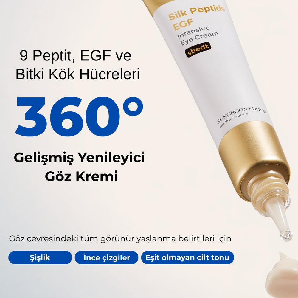 Sungboon Silk Peptide EGF Eye Cream - Lifting Göz Kremi 30ml