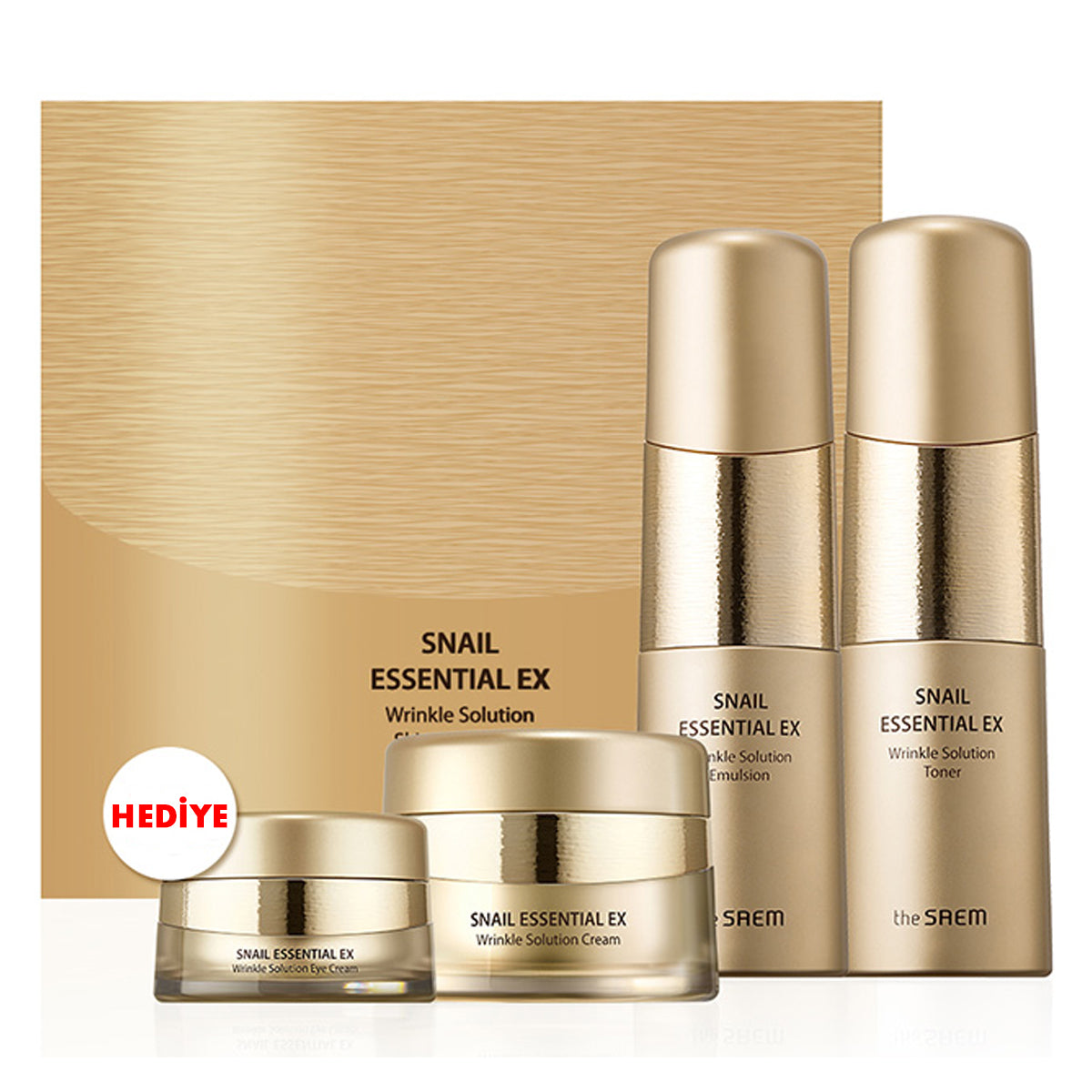 the SAEM SNAIL ESSENTIAL EX 3点 セット The Saem Snail Essential EX Wrinkle 3 Set – Vionine