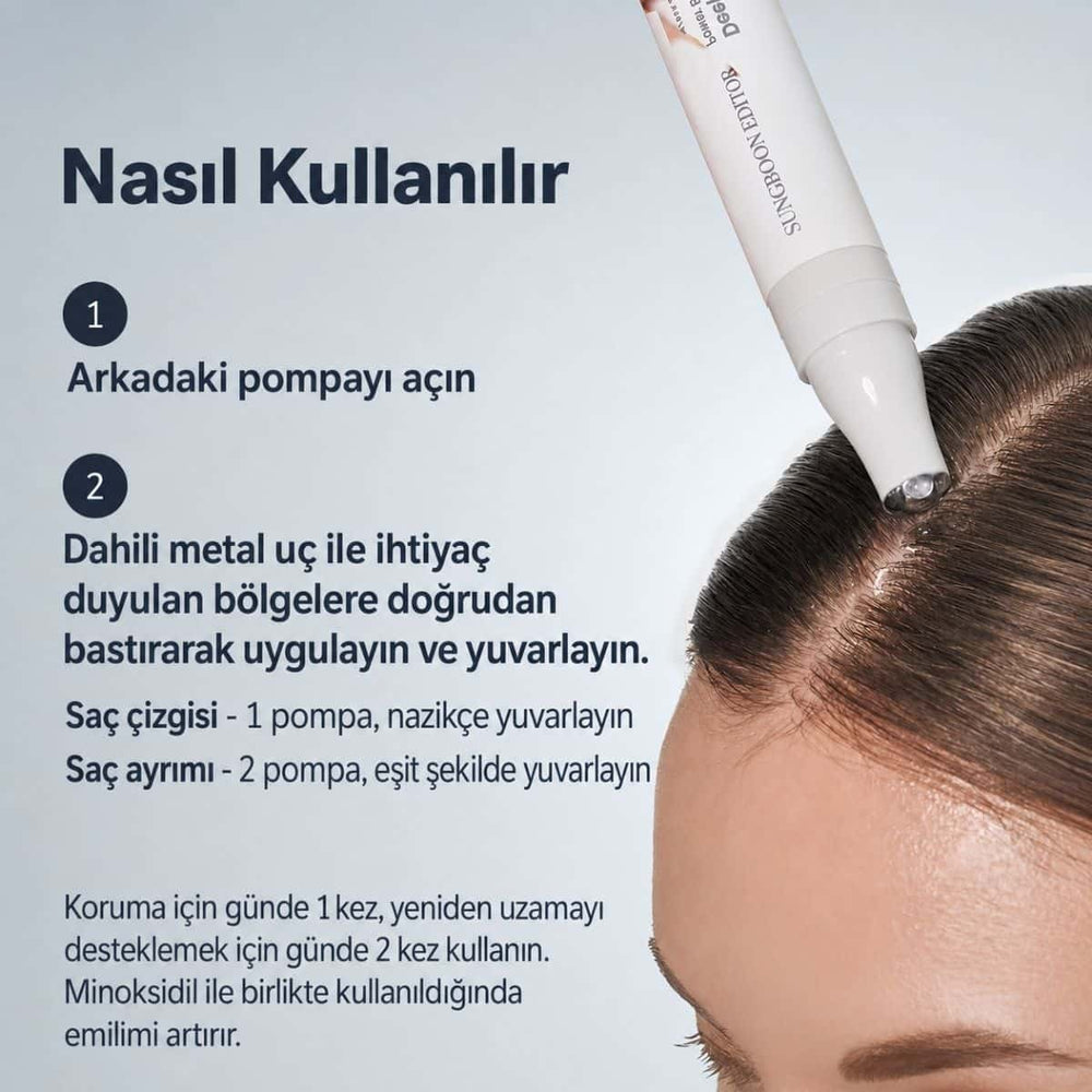 Sungboon Deep Collagen Retinol Power Boosting Scalp Serum - Saç Güçlendirici 15ml