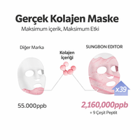 Sungboon Clear Collagen Mask - Şeffaf Kolajen Maske 1 adet