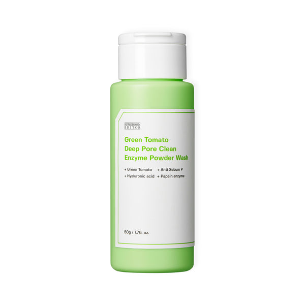 Sungboon Editor Green Tomato Deep Pore Clean Enzyme Powder Wash