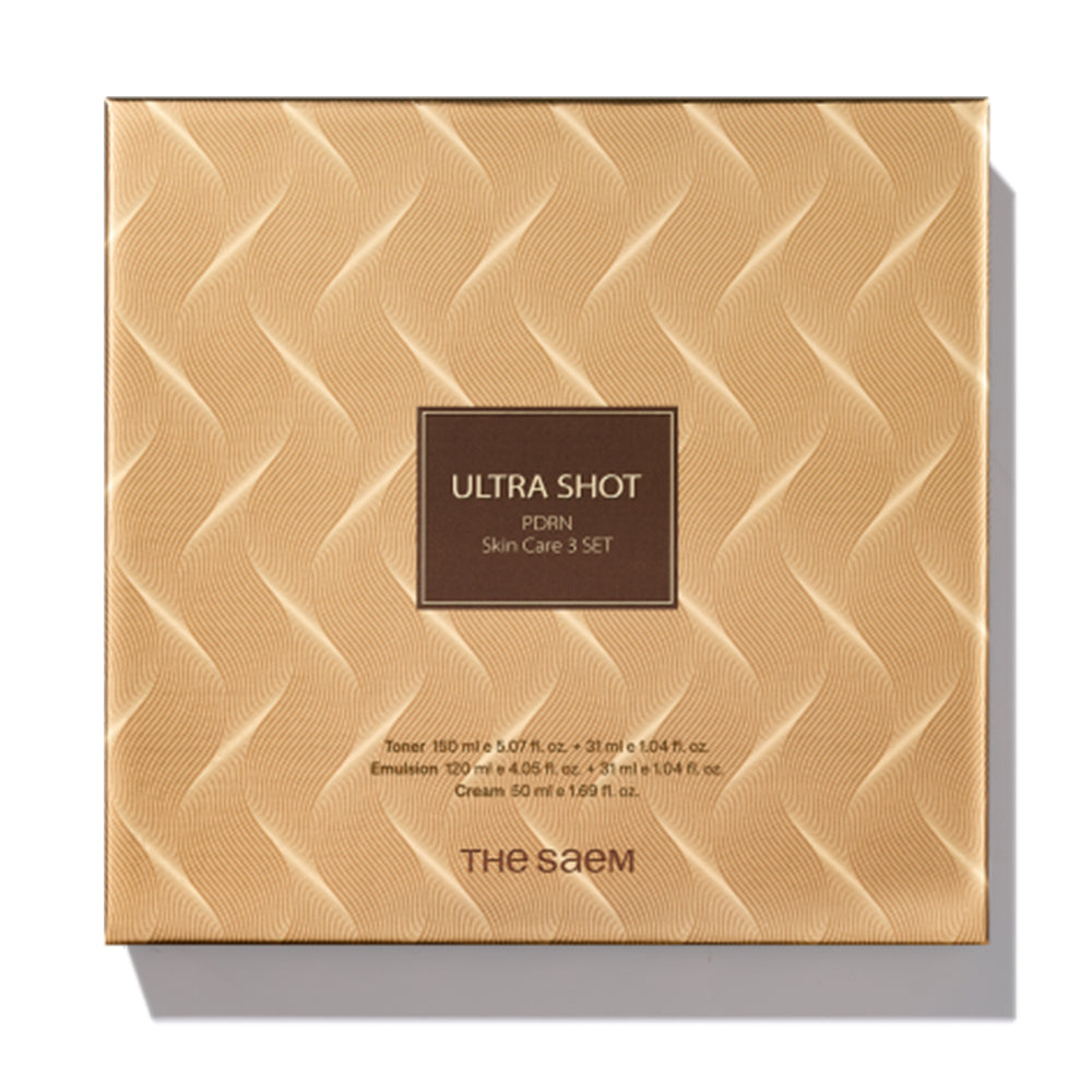 The Saem Ultra Shot PDRN Skin Care 3’lü Set - PDRN Bakım Seti