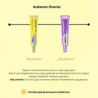 Vionine Gece Bakım Seti 2'li (KREM SET) - Retinal Krem + Göz Kremi