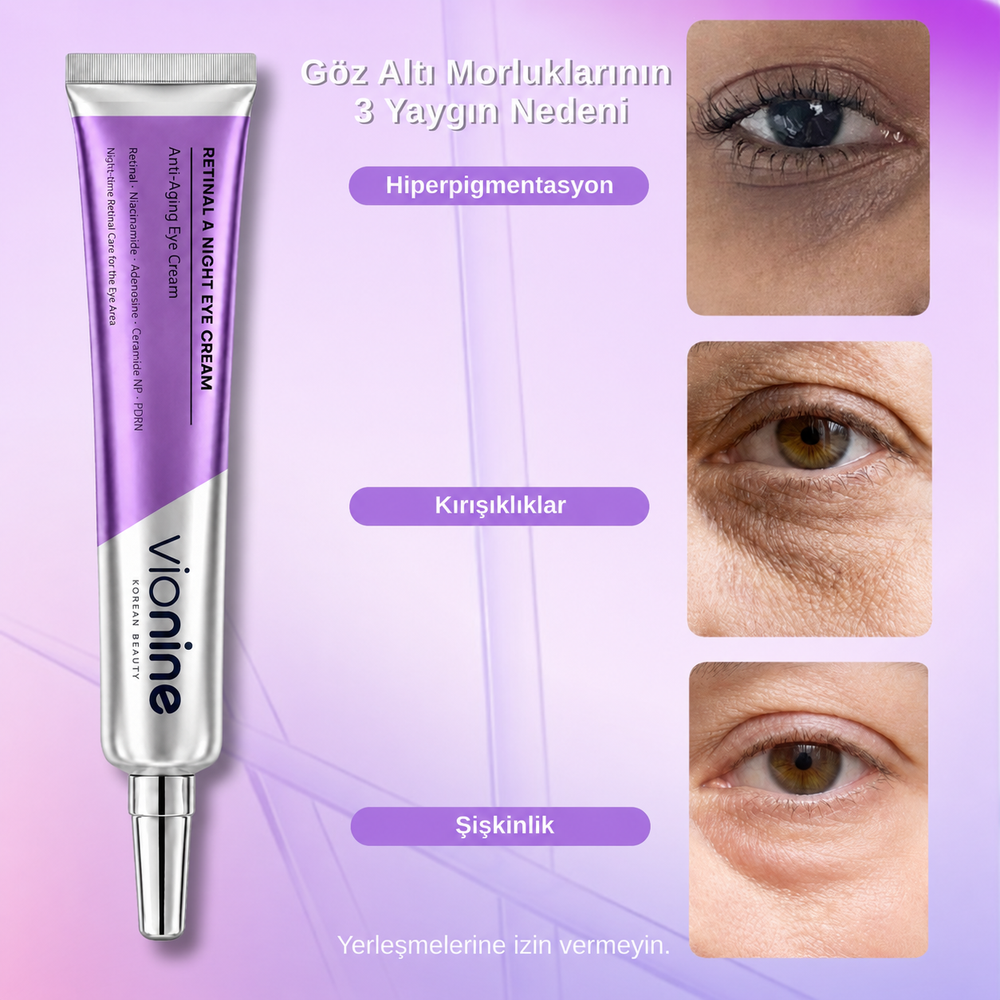 Vionine Retinal A Night Eye Cream - Göz Çevresi