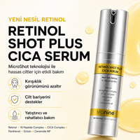 Vionine Retinol MicroShot™ Plus Cica Serum - %0,1 Retinol İçeren Cica Serum 50 ml