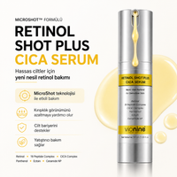 Vionine Retinol MicroShot™ Plus Cica Serum - %0,1 Retinol İçeren Cica Serum 50 ml