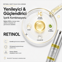 Vionine Retinol MicroShot™ Plus Cica Serum - %0,1 Retinol İçeren Cica Serum 50 ml