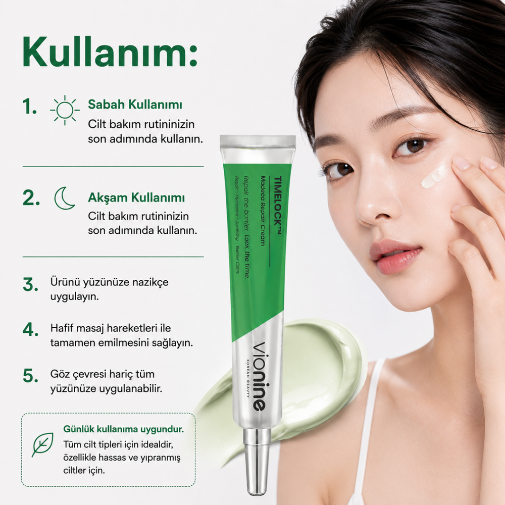 Vionine TIMELOCK™ Madeca Repair Cream - Madeca İçeren Onarıcı Bakım Kremi