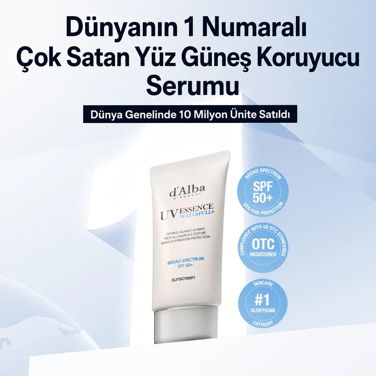 Yüksek güneş koruması, derin nem, hafif his