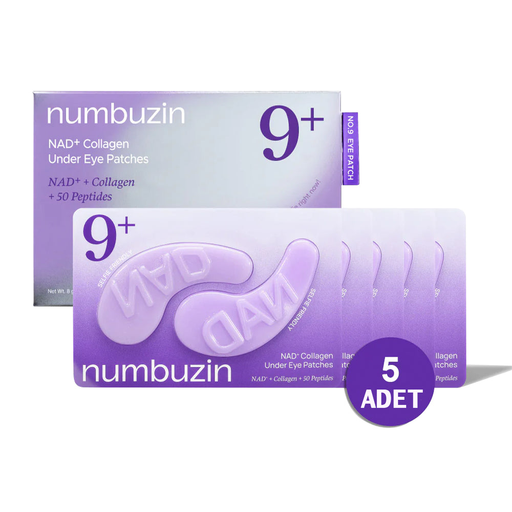Numbuzin No.9 NAD+ Collagen Eye Patch - Göz Altı Pedi 5 Adet