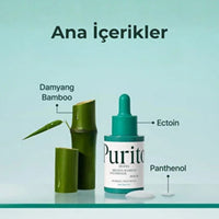 PURITO SEOUL Mighty Bamboo Panthenol Serum - Onarıcı 30ml