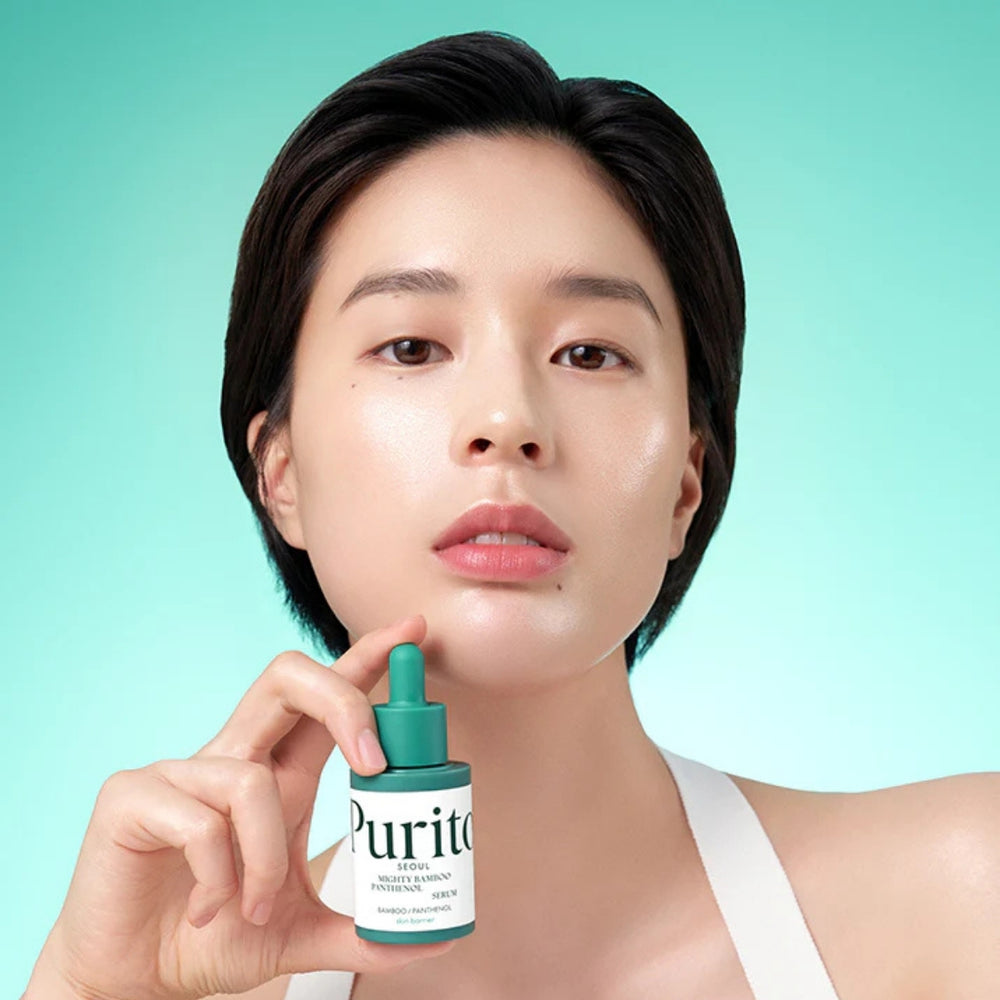 PURITO SEOUL Mighty Bamboo Panthenol Serum - Onarıcı 30ml