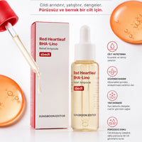 Sungboon Red Heartleaf BHA-Lino Ampul - Dengeleyici 10ml
