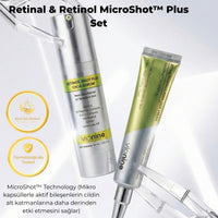 Vionine Retinal & Retinol MicroShot™ Plus Set - 20 ml Krem + 50 ml Serum Seti
