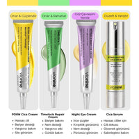 Vionine 4’lü Cilt Yenileme ve Bariyer Bakım Seti - Retinol Serum + Retinal Krem + Göz Kremi + Madeca Krem